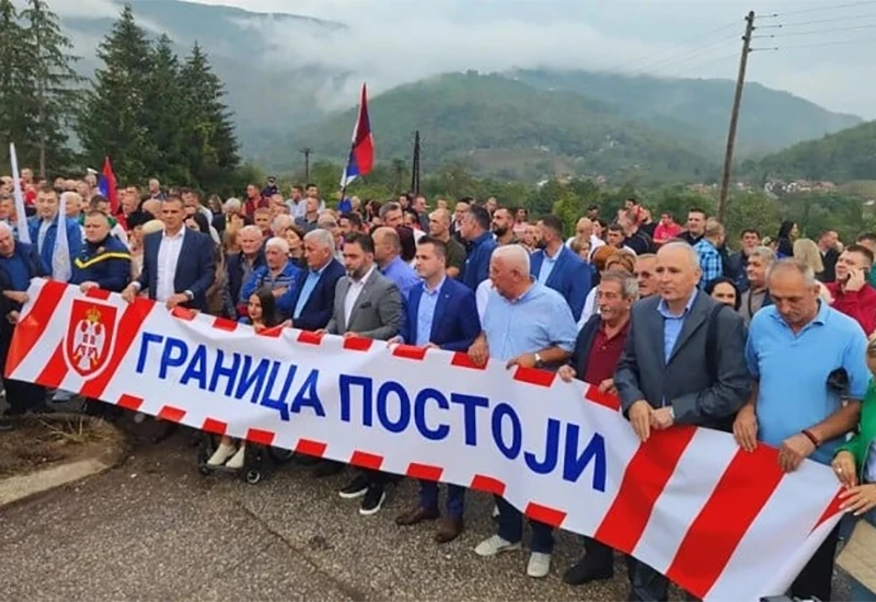 Srbi opet izašli na međuentitetsku liniju
