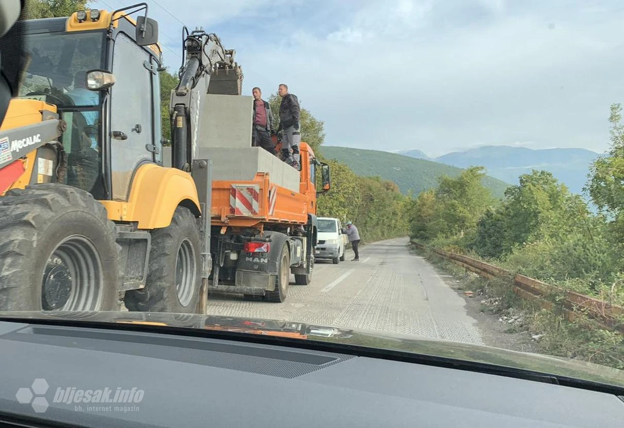 Raštani - Vojno | Sanira se opasna prometnica - početkom tjedna obustava prometa