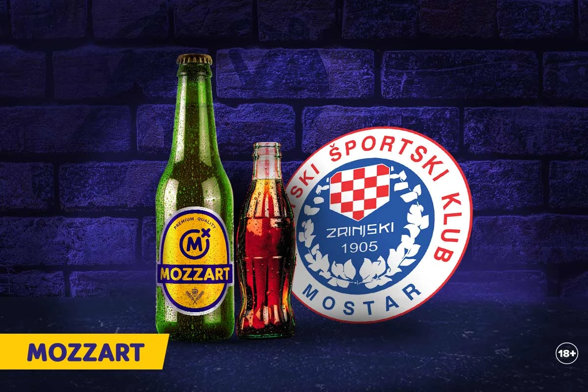 Mozzart te časti pićem ispred TC Rondo