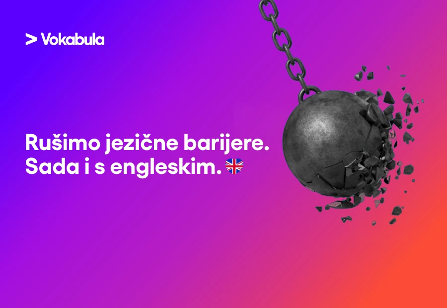 Vokabula: Sada pričamo i engleski!