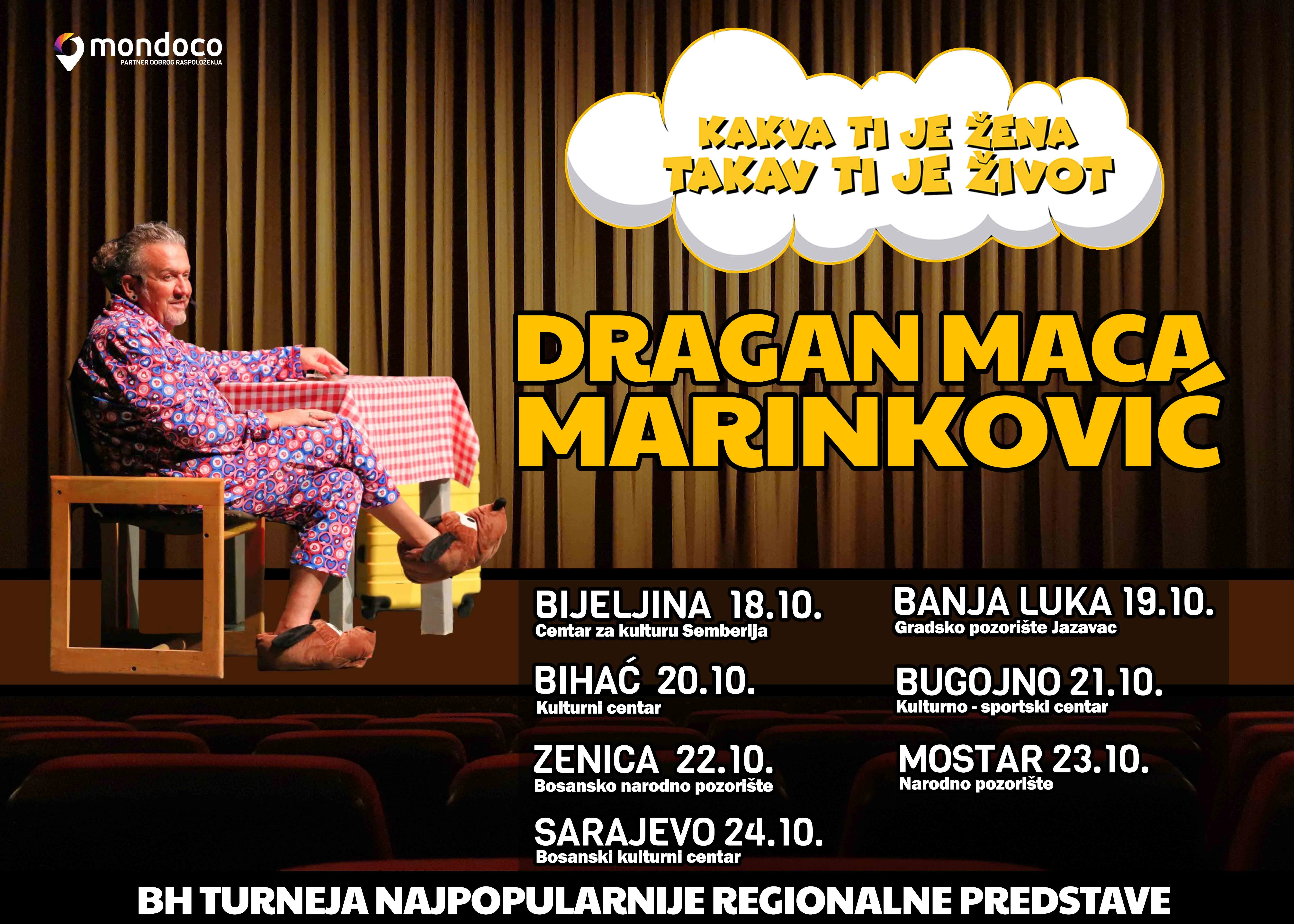 Hit komedija Dragana Marinkovića Mace 