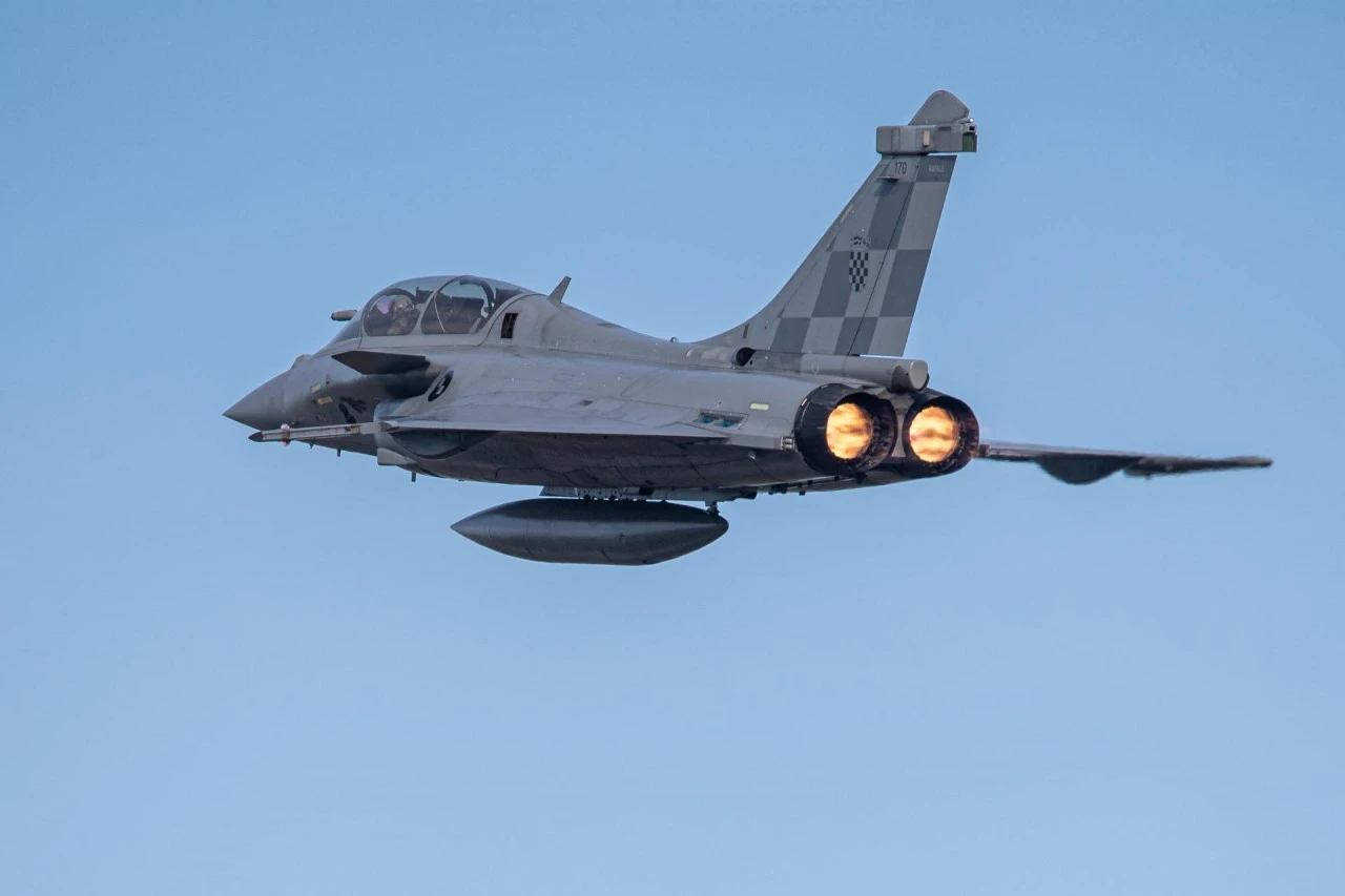 FOTO | Prvi hrvatski Rafale!