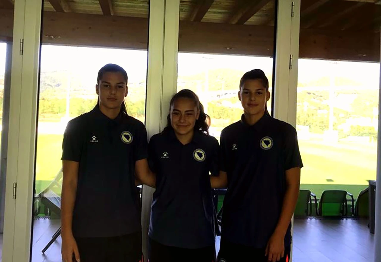 Tri mlade nogometašice ŽNK Inter u BiH reprezentaciji