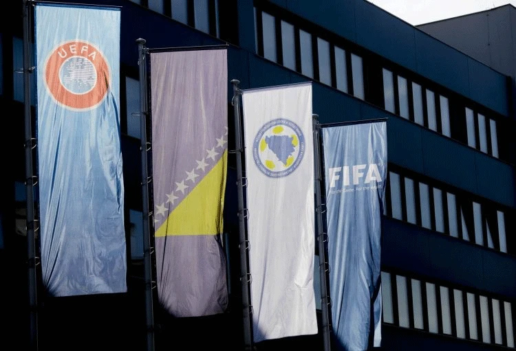 UEFA kaznila Nogometni savez BiH sa 20.000 eura