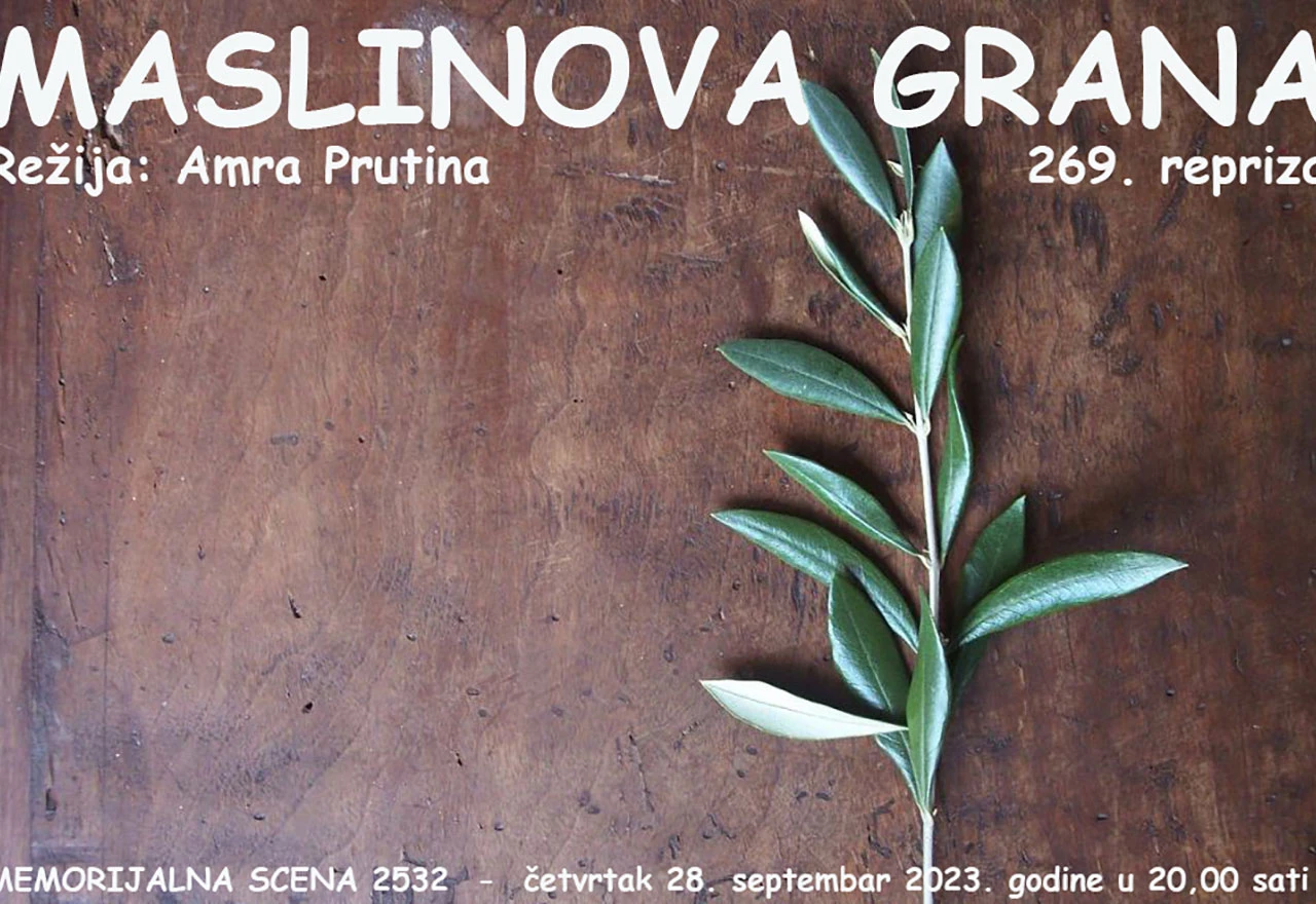Je li "Maslinova grana" oproštajna izvedba na Memorijalnoj sceni 2532