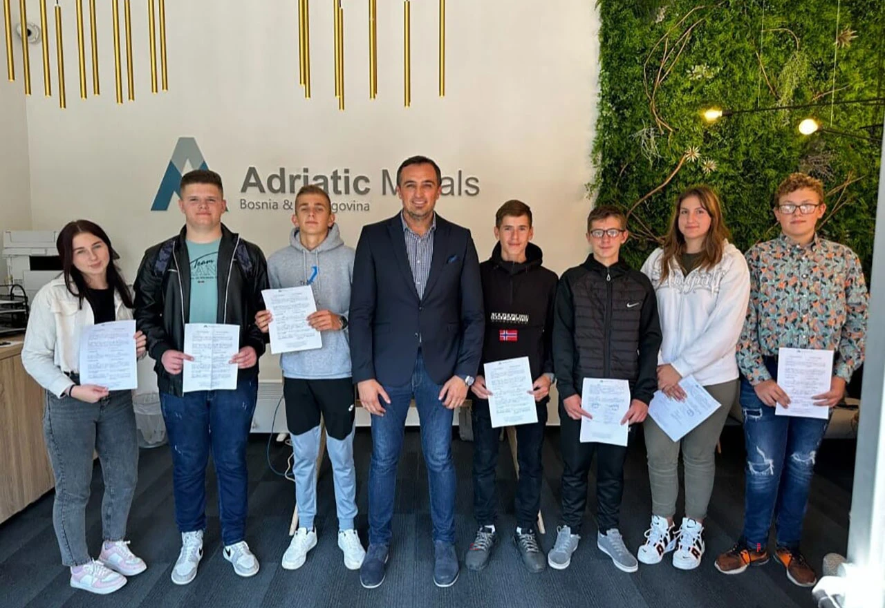 Treća generacija stipendista Adriatic Metals BiH