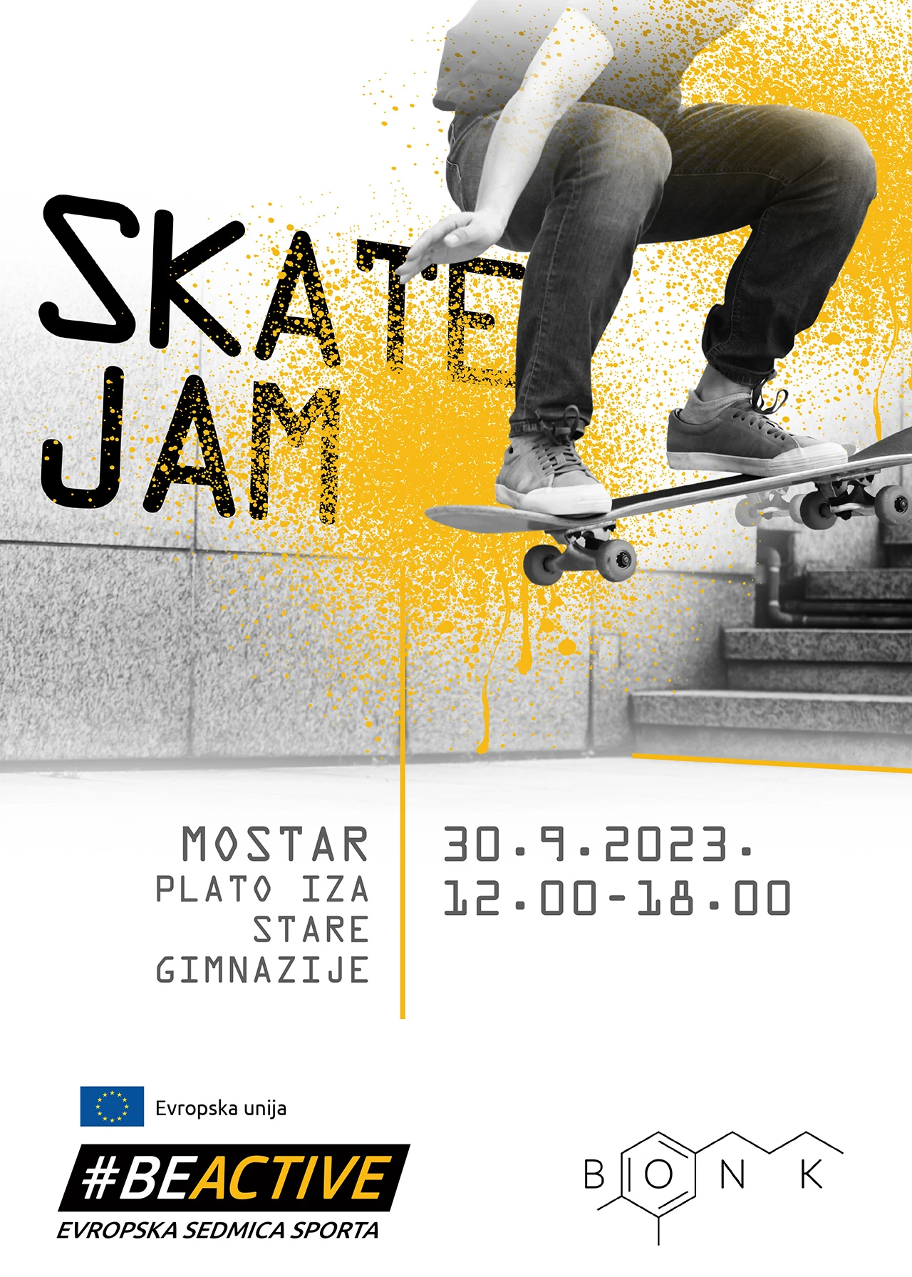 ''Skate Jam - Europski tjedan sporta #BeActive''