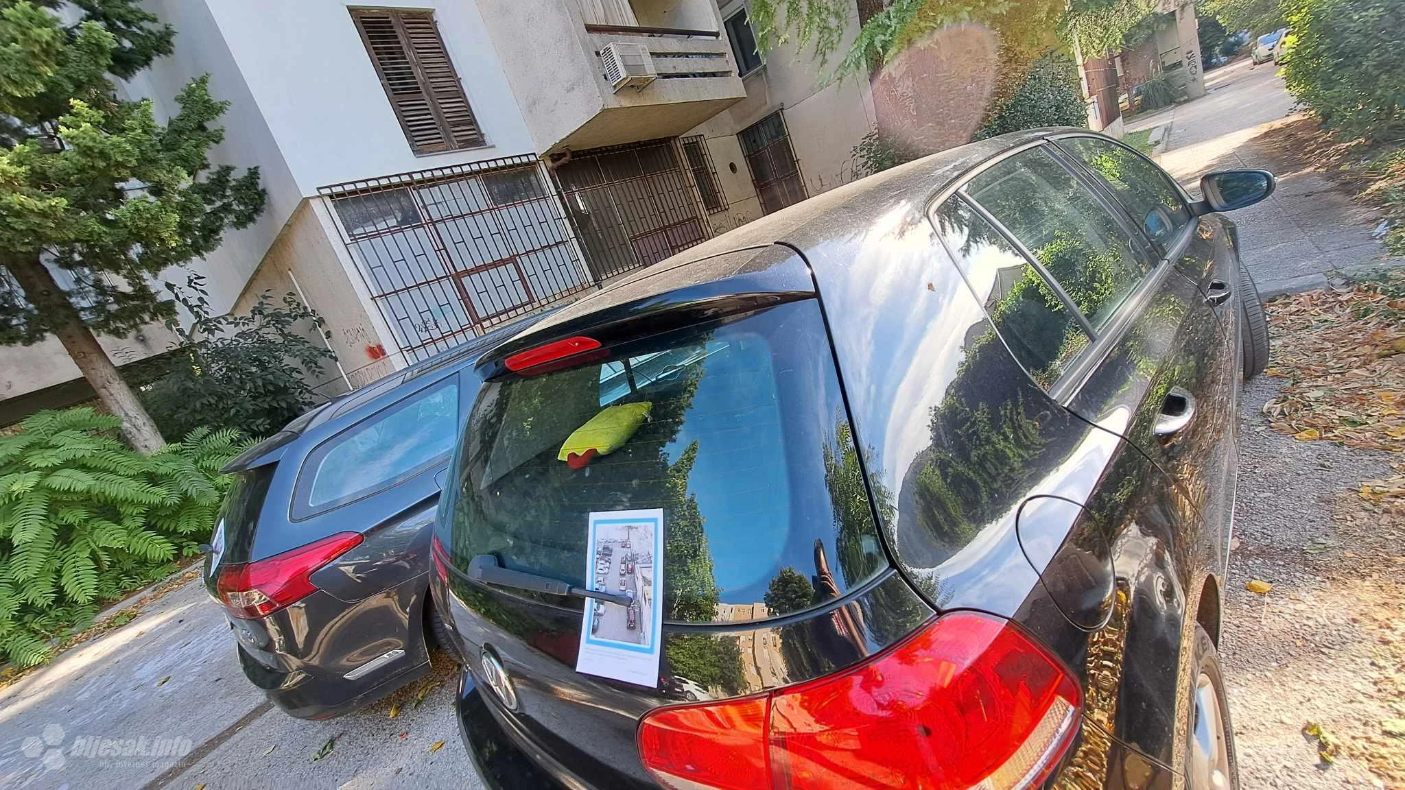 Tko blokira parking mjesto u Mostaru dobije prekršajni nalog!