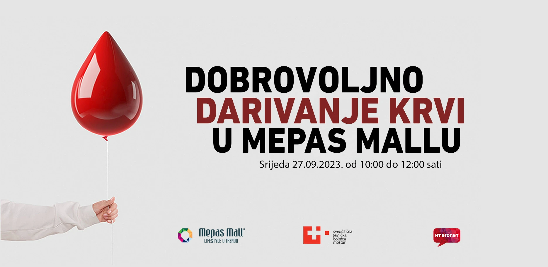 Dobrovoljno darivanje krvi u Mepas Mallu