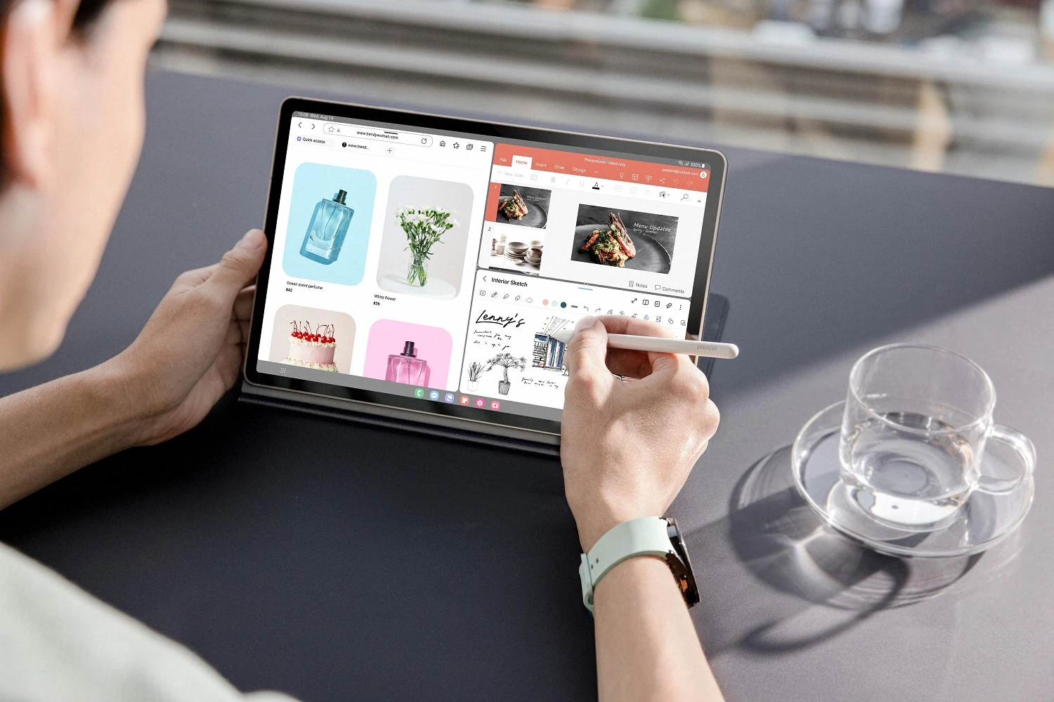 Tab S9 je savršen uređaj za sve koji obavljaju više poslova u isto vrijeme