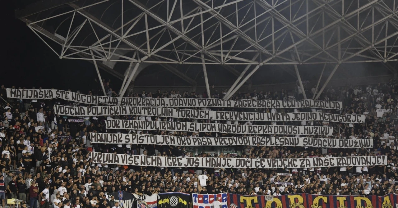Torcida poslala poruku, spominje se i Međugorje 