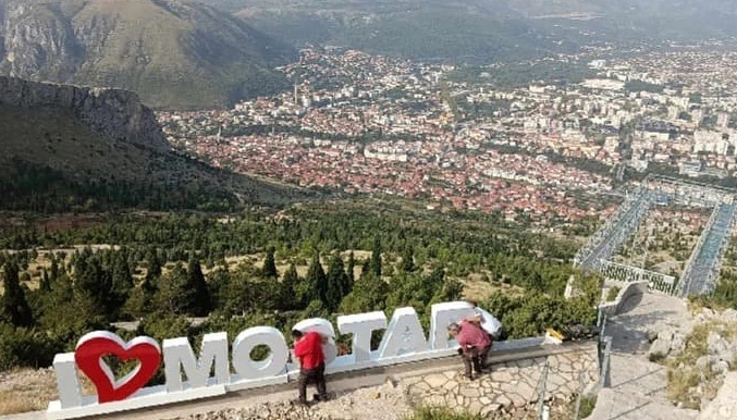 Svi na Forticu po fotku - Mostar dobio prvi 'foto point'