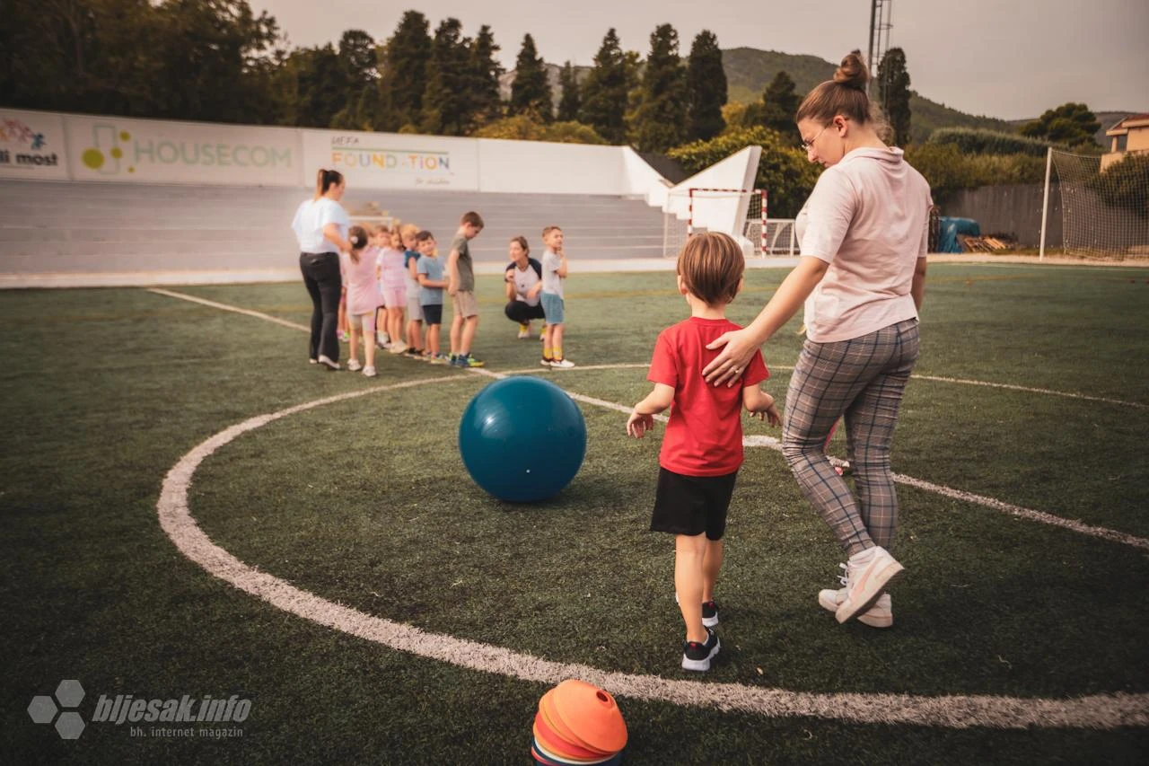 Mini školica sporta za djecu mostarskih vrtića - tjelesna aktivnost je važna
