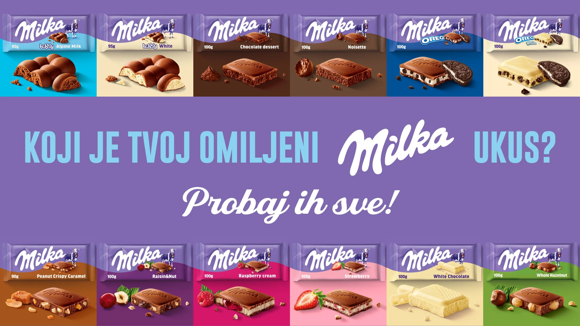 Milka pokreće veliku nagradnu igru
