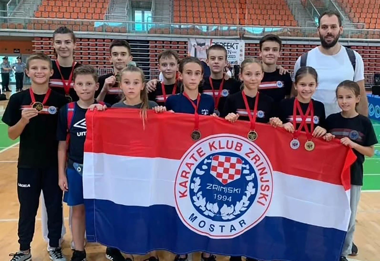 Dominacija Karate Kluba Zrinjski u Zenici