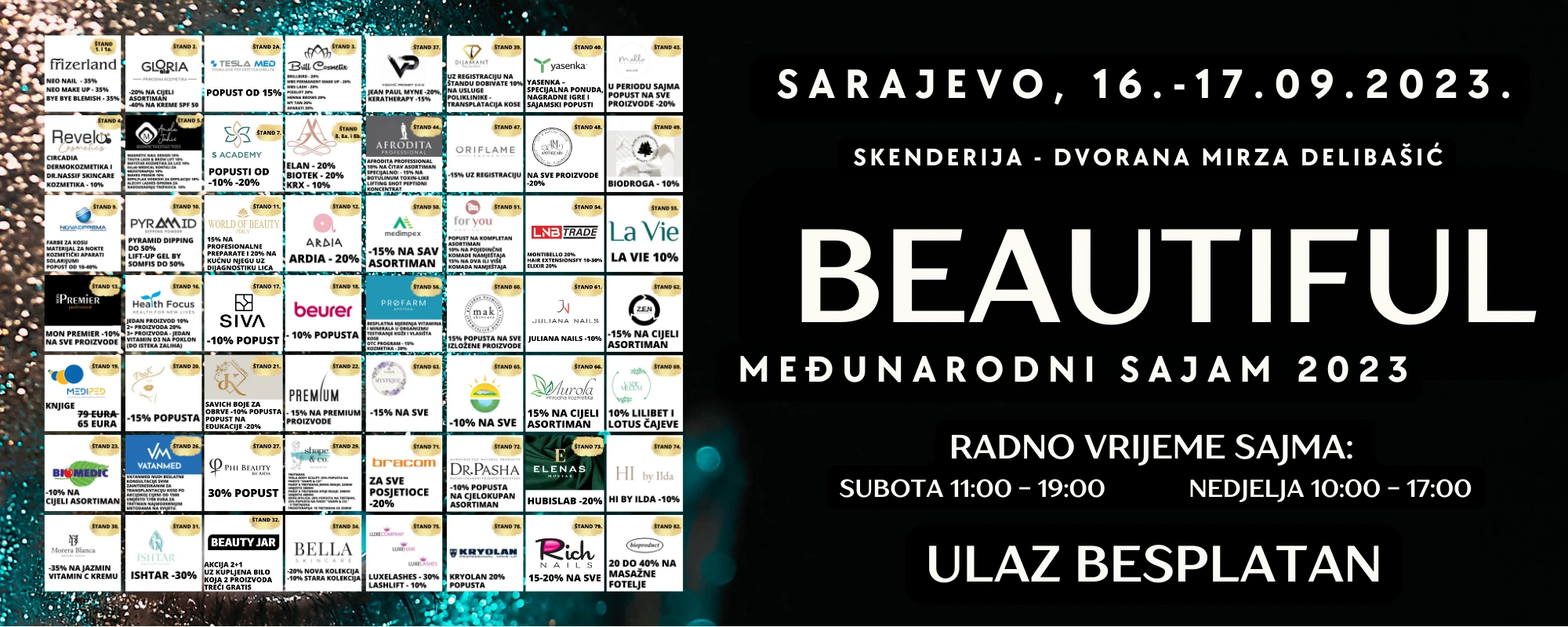 Sjajni popusti na Sajmu BeautiFUL 2023