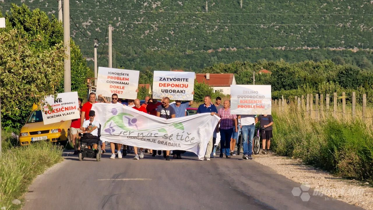 Prosvjedna šetnja do deponije - Više ne možemo čekat