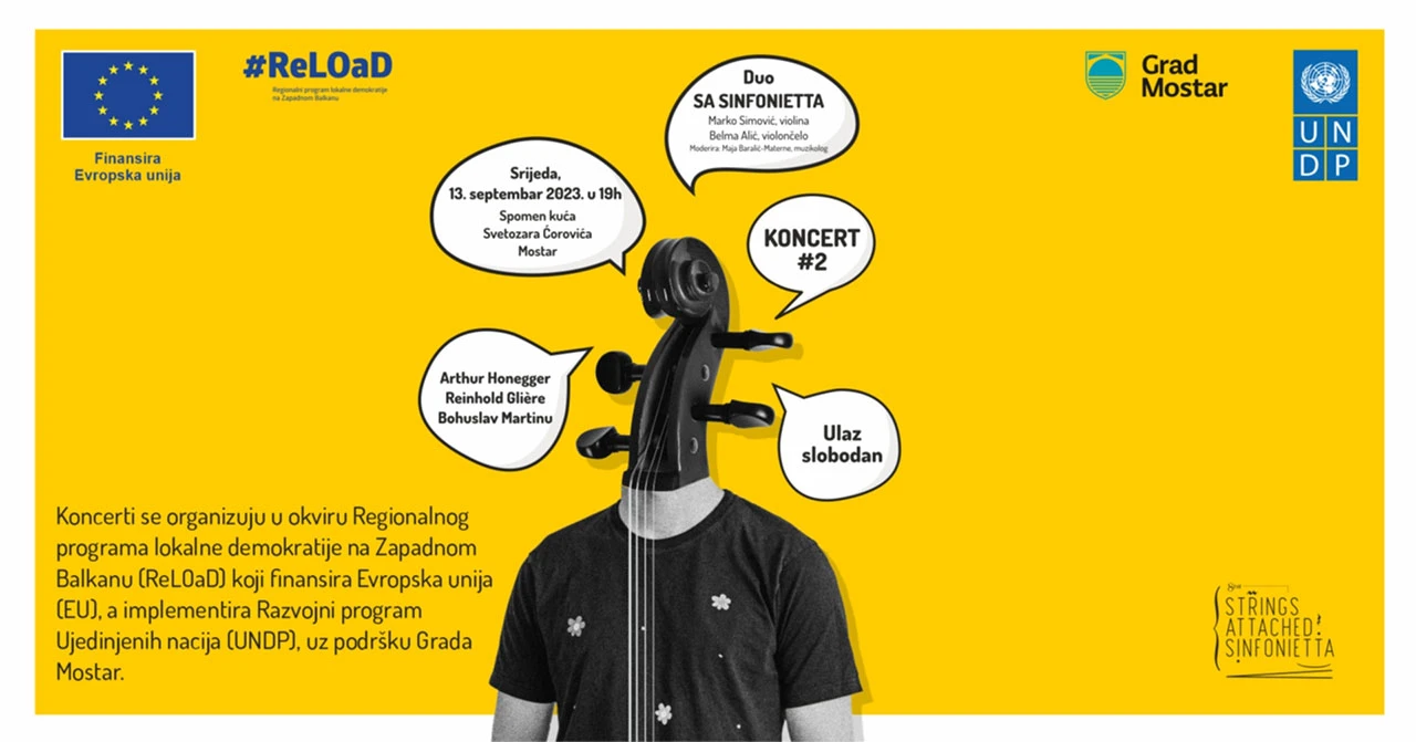 Koncert Dua "SA Sinfonietta" u Mostaru