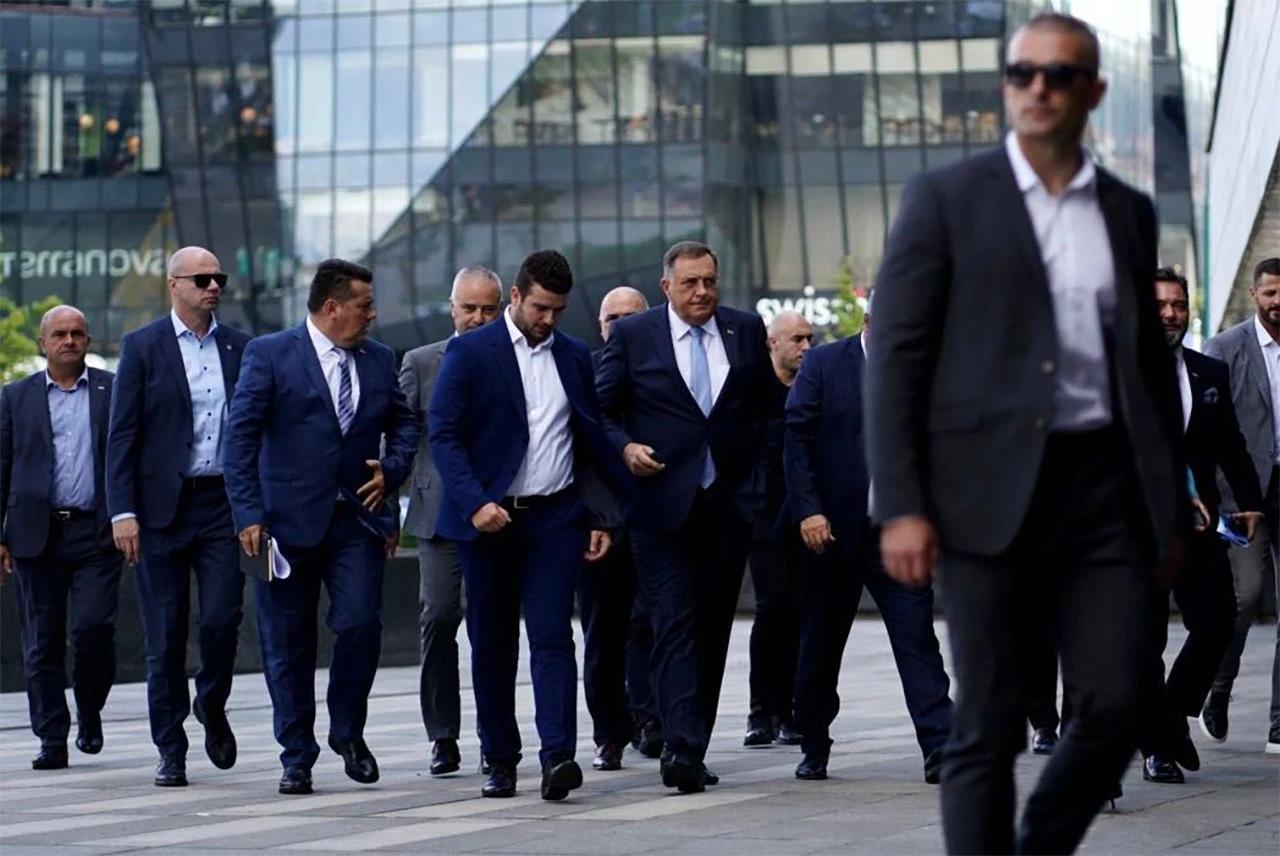 Lideri došli na sastanak u zgradu Parlamenta BiH