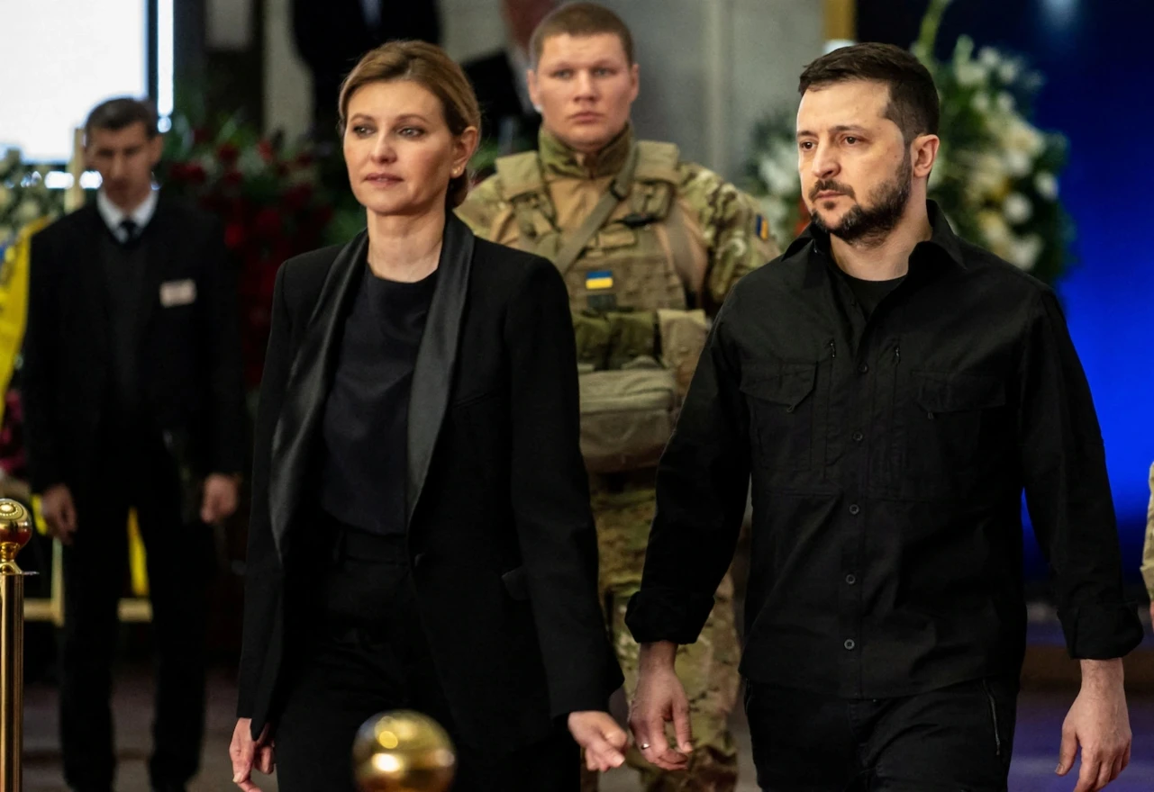 Olena Zelenska: Muž i ja ne živimo zajedno, obitelj je razdvojena