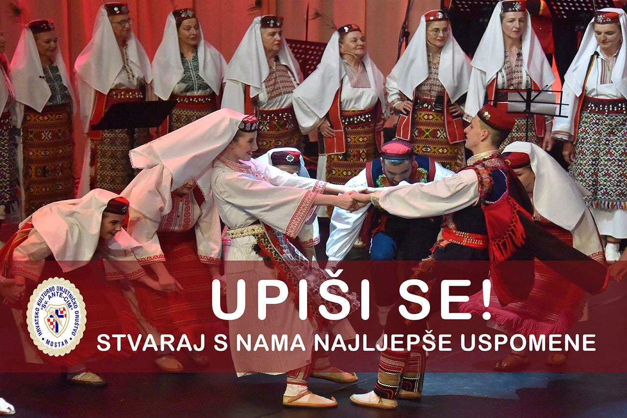 HKUD "Sv. Ante – Cim" Mostar upisuje nove članove