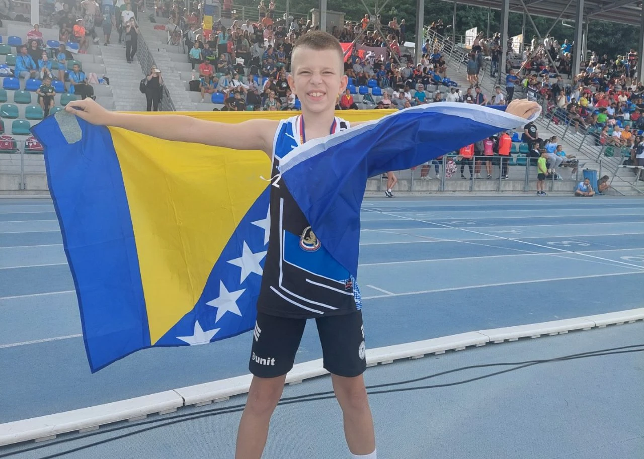 Afan Koso osvojio zlato na atletskim igrama za mlade 
