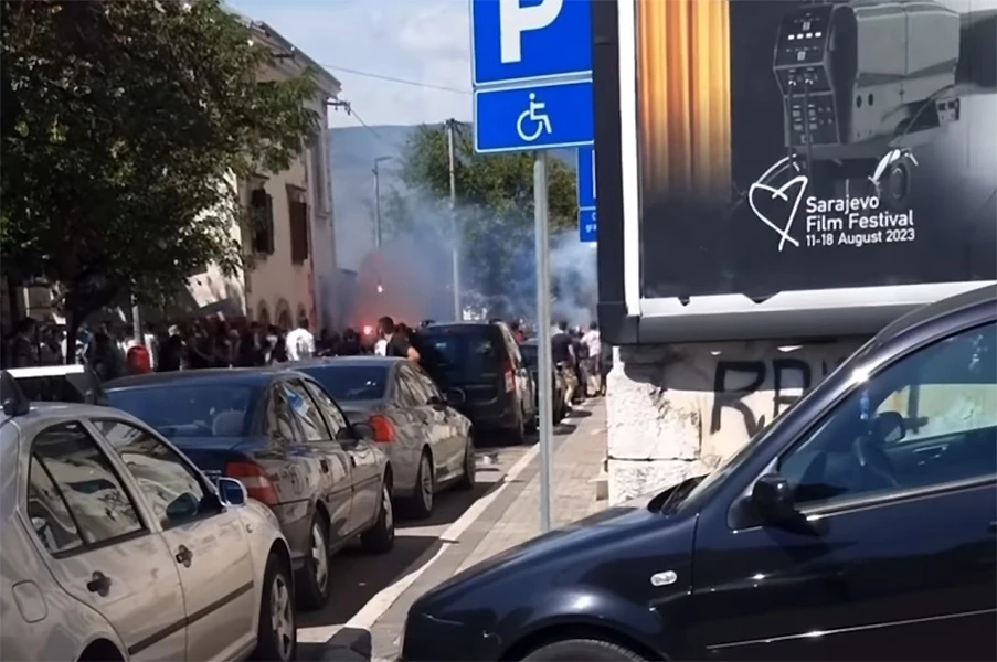 Mostar: U navijačkim neredima teško ozlijeđene dvije osobe