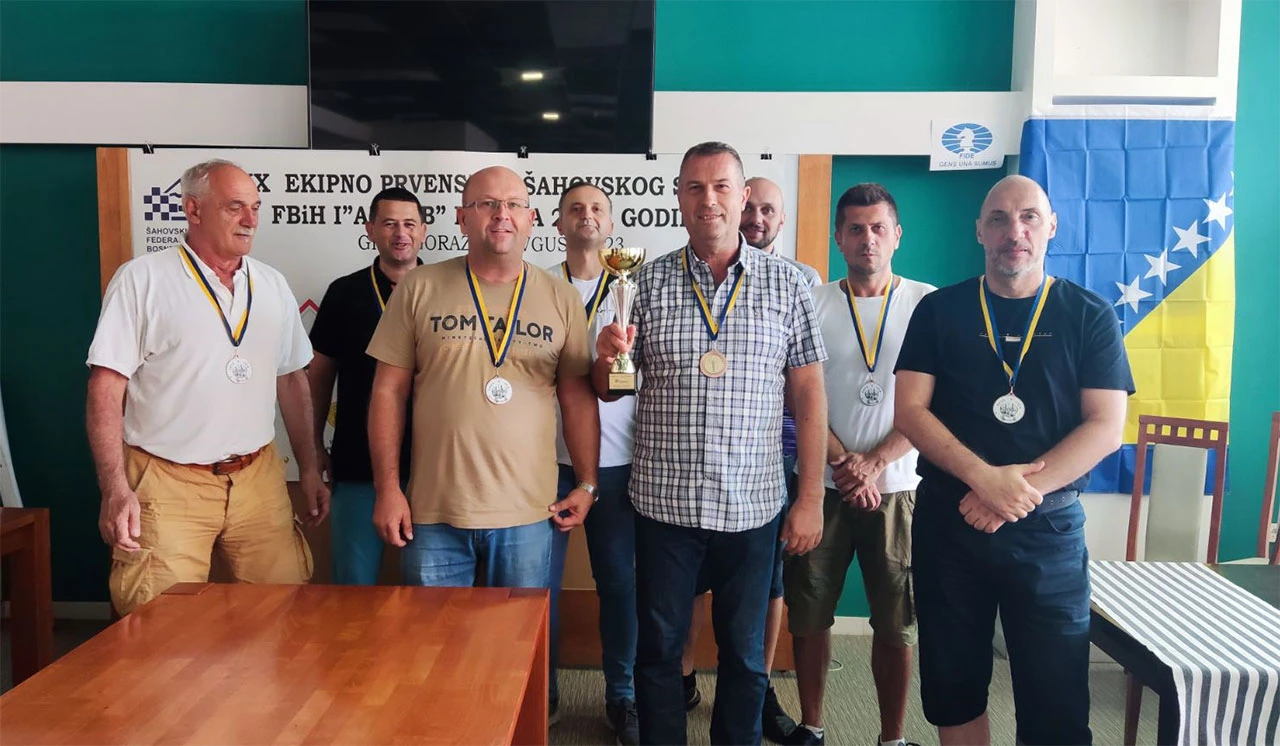 Treće mjesto za Šahovski klub Mostar
