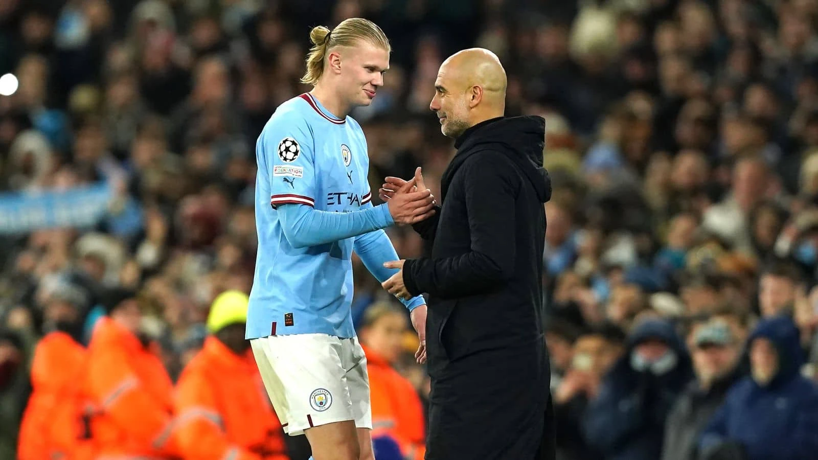 Haaland: Guardiola je zastrašujući, ali volim kad urla na mene