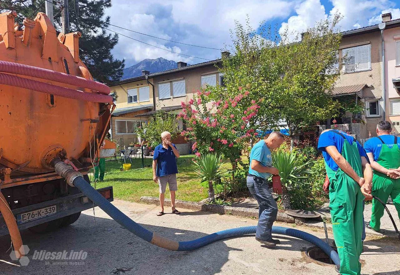 Borba s fekalijama u Jablanici