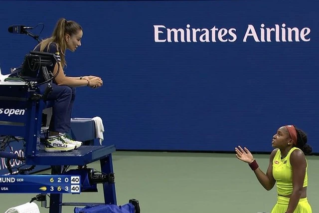 Gauff se posvađala sa sutkinjom