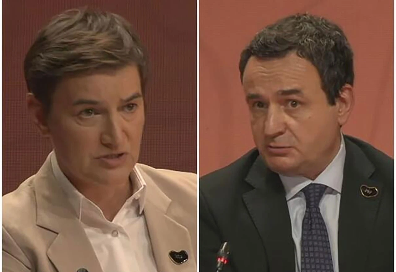 Žestoka rasprava Kurtija i Brnabić: Bili bi normalniji odnosi da su nam susjedi Česi, a ne Srbi