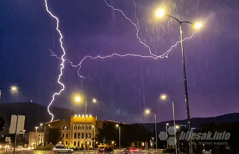 Oluja stiže u BiH: Na “udaru” i mostarska regija