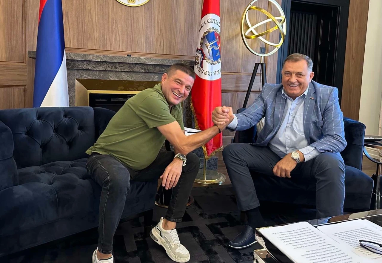 Dodik ugostio Baju Malog Knindžu 