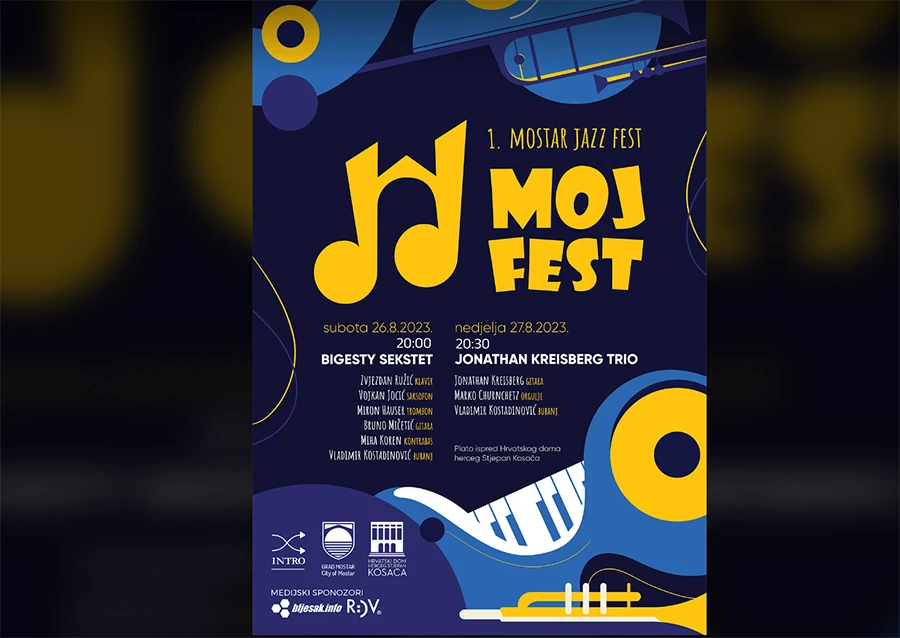 Još dva dana do 1. Mostar Jazz Festa