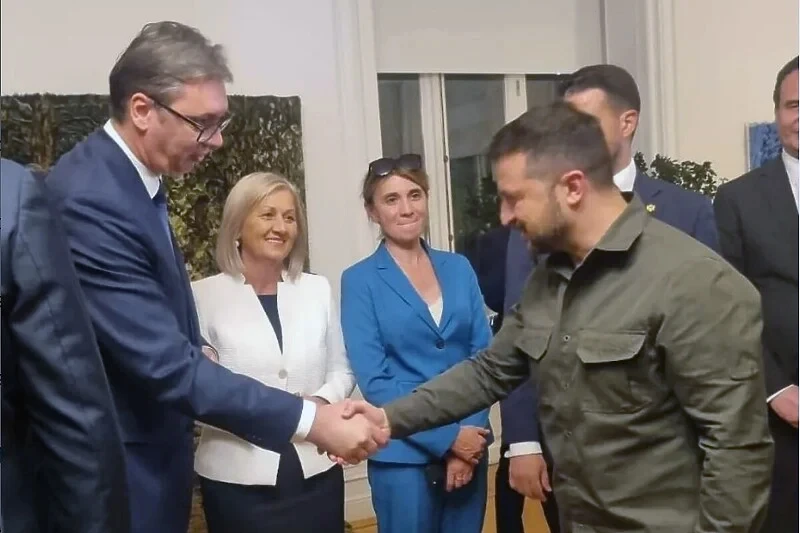 Lideri iz regije sa Zelenskim u Ateni, među njima i Borjana Krišto