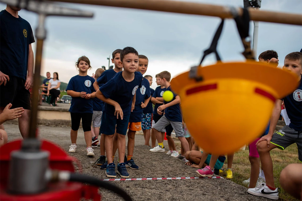 Održane prve vatrogasne dječje igre u Pologu