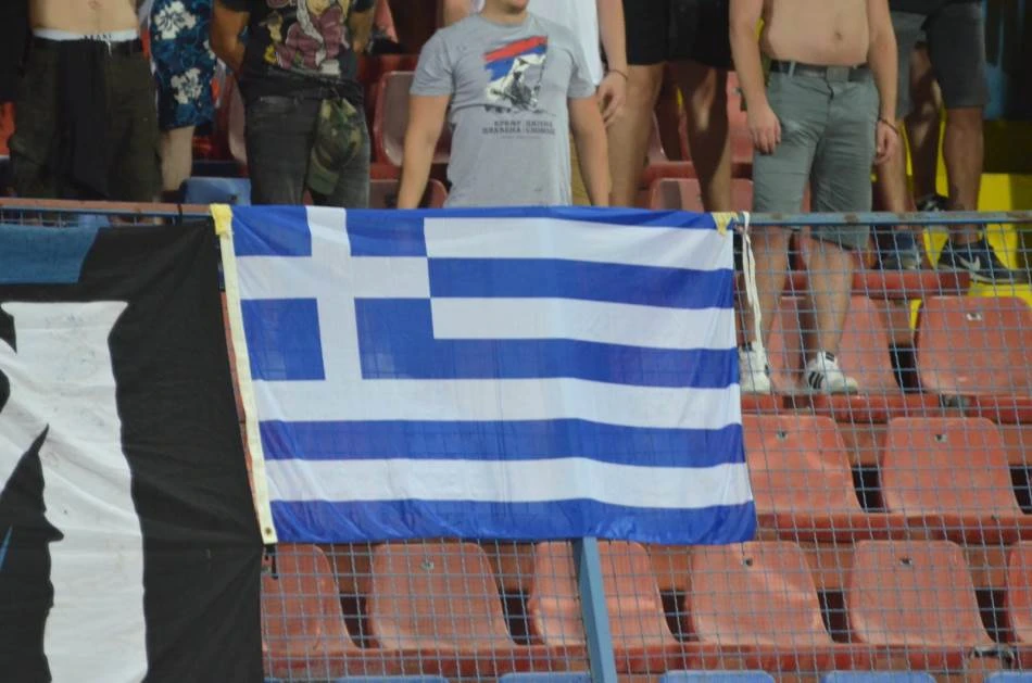 Grčka zastava osvanula na stadionu u Banja Luci