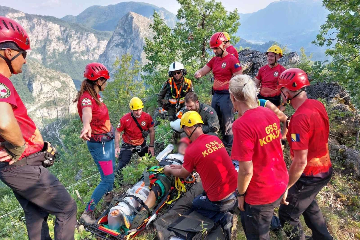 GSS spasio strane državljane na grebenu između kanjona Neretve i Rakitnice