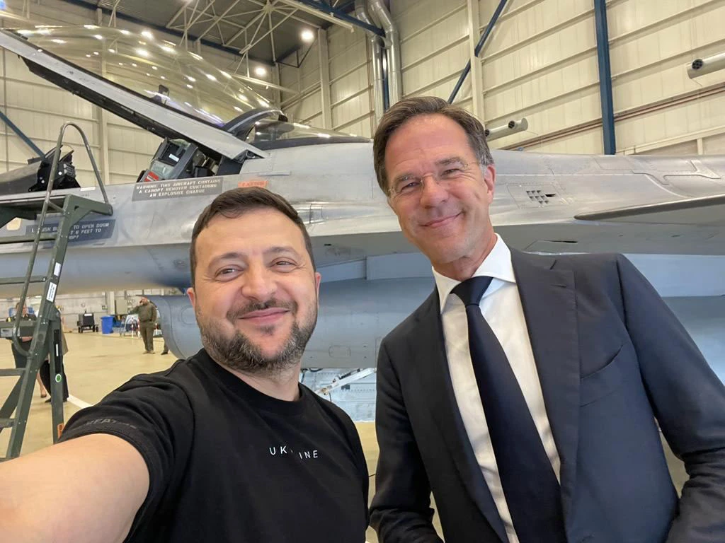 NIzozemska i Danska će Ukrajini dati borbene avione F-16