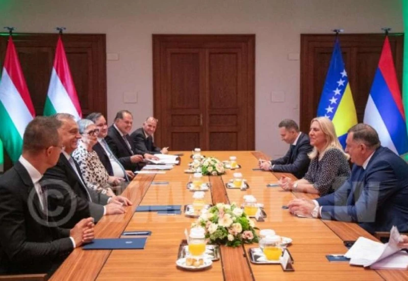 Cvijanović i Dodik s Orbanom: Upoznali smo Orbana s novom situacijom U BiH