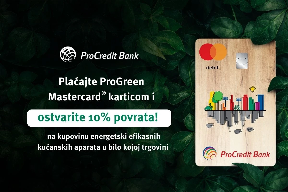 ProGreen opcija za energetski efikasne kućanske aparate