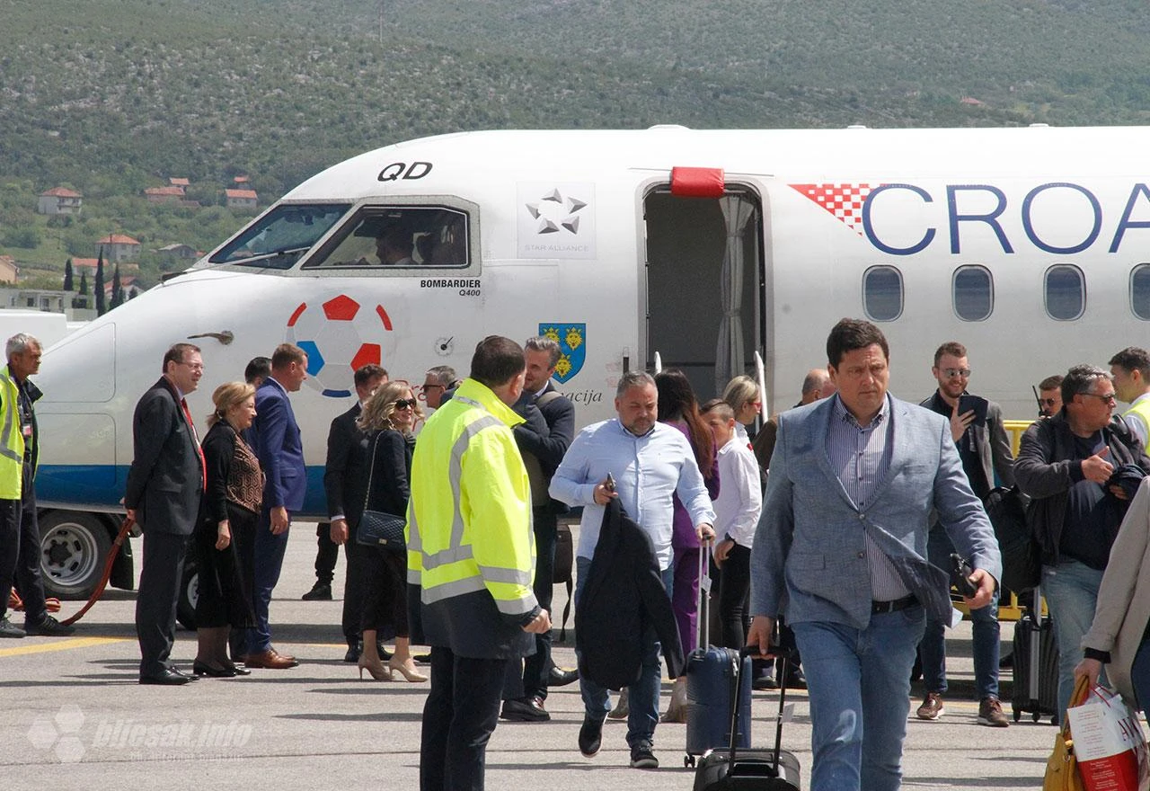 Zračna luka Mostar: Preko 2 i pol tisuće putnika u srpnju