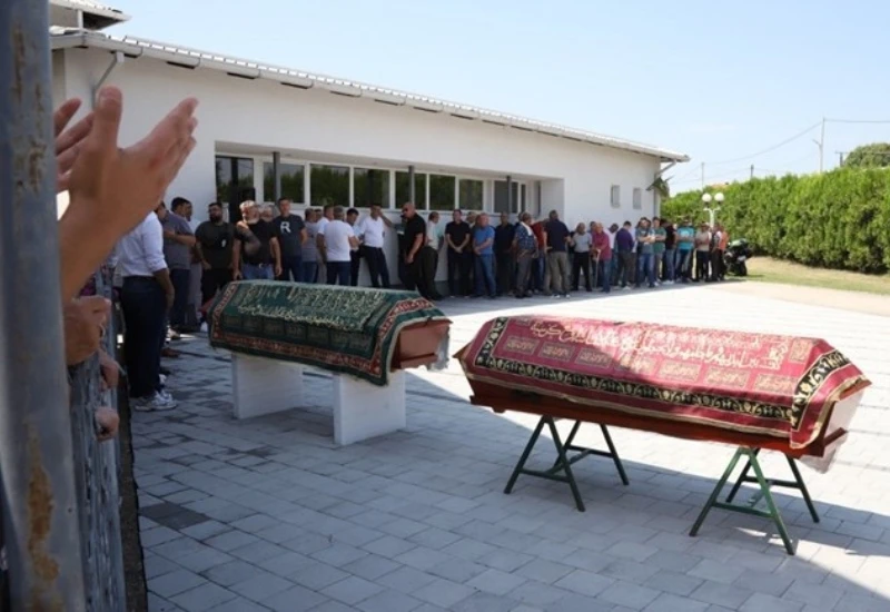 Pokopani otac i sin, žrtve Nermina Sulejmanovića