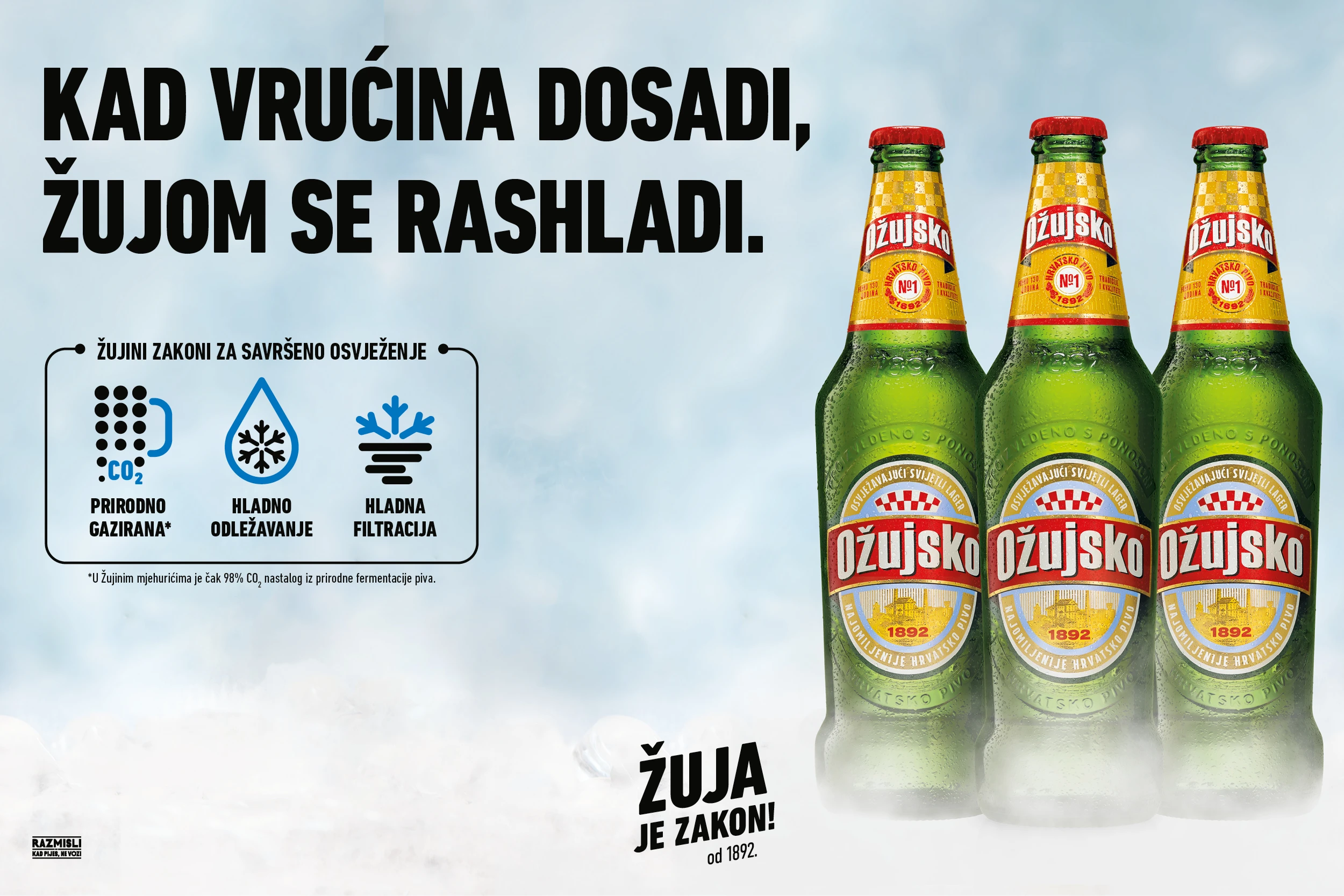 Uz Žujinu termoetiketu uvijek znate kada je vaše pivo savršeno ohlađeno