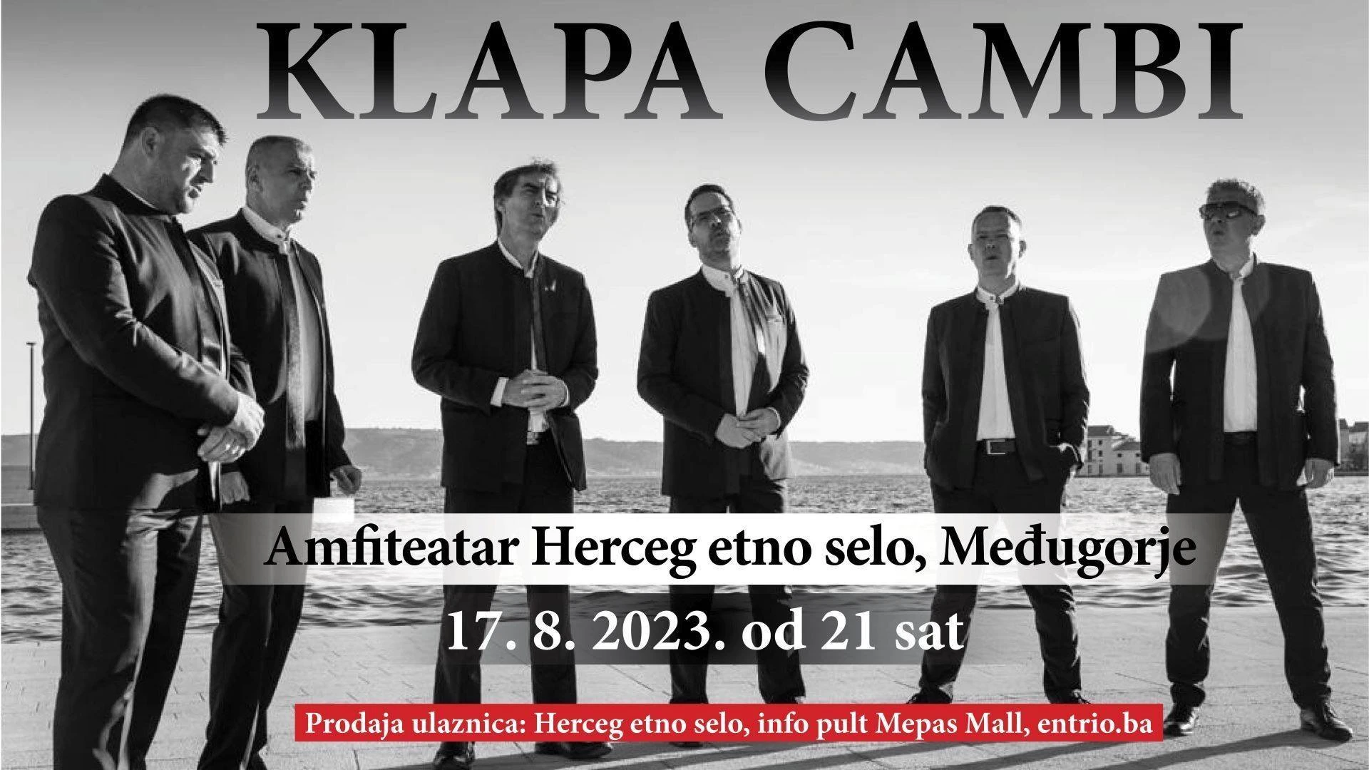 Klapa Cambi i najljepša ljetna pozornica