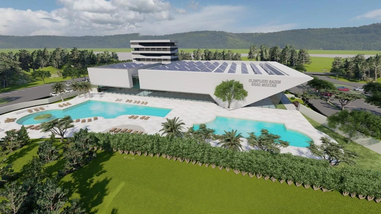 Jedan izvođač se prijavio za izgradnju olimpijskog bazena u Mostaru