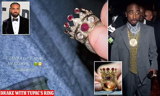 Slavni pjevač kupio Tupacov prsten na aukciji