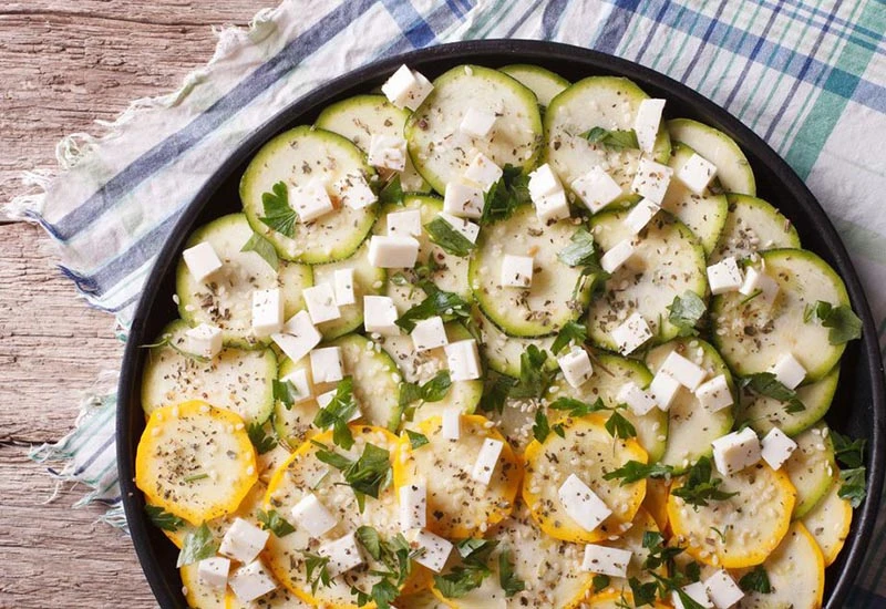 Carpaccio od tikvica: Ljetni obrok bez kuhanja