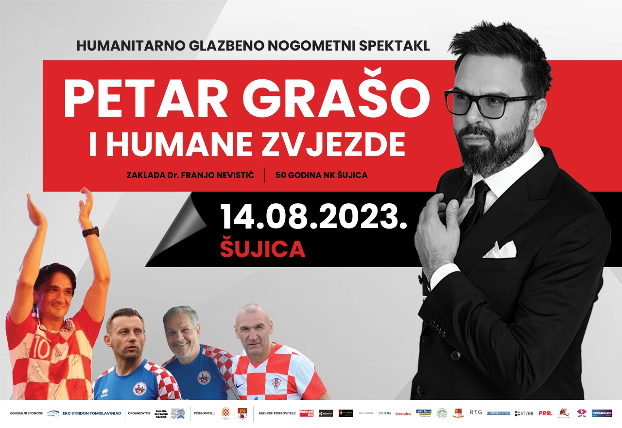 Ulaznice za Šujički humanitarni spektakl Petra Graše puštene u prodaju